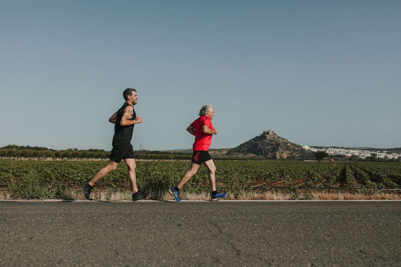 Reportaje de fotografía running